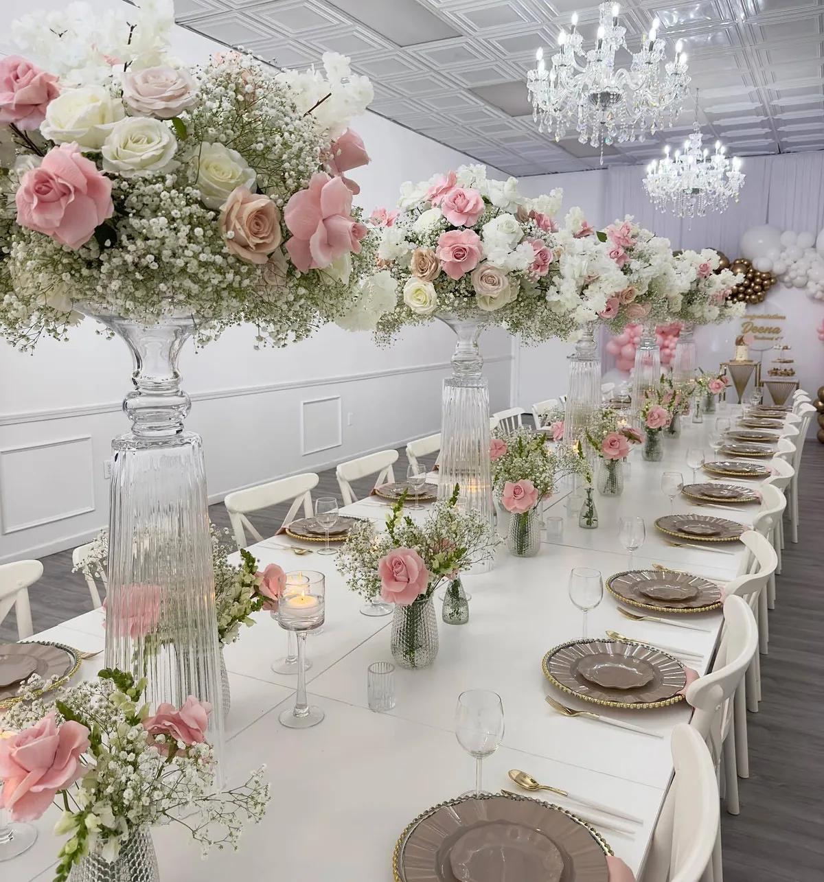 Pink Wide Room Setup